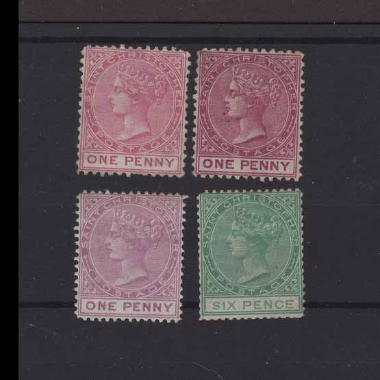 Lot 30015 - St. Kitts and Nevis - St. Christopher 1870 - UPA UPA Auction UPA 95 Lot 30015 - St. Kitts and Nevis - St. Christopher 1870 - UPA UPA Auction UPA 95