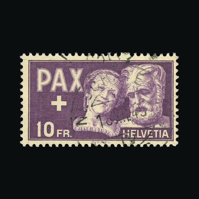 Lot 30035 - Switzerland 1945 -  UPA UPA Auction UPA 95