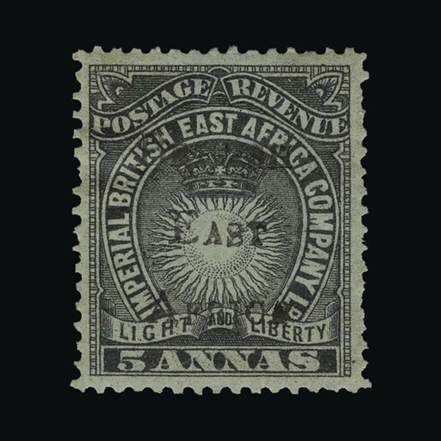 Lot 4219 - british east africa 1895 - UPA UPA Auction UPA 95 Lot 4219 - british east africa 1895 - UPA UPA Auction UPA 95