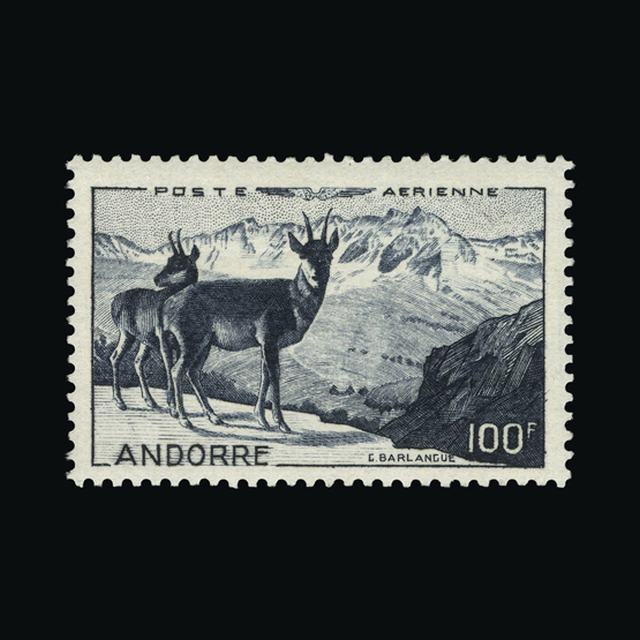 Lot 433 - Andorra - French Post Offices 1950 - UPA UPA Auction UPA 95 Lot 433 - Andorra - French Post Offices 1950 - UPA UPA Auction UPA 95