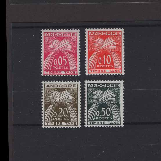 Lot 439 - Andorra - French Post Offices 1961 - UPA UPA Auction UPA 95 Lot 439 - Andorra - French Post Offices 1961 - UPA UPA Auction UPA 95