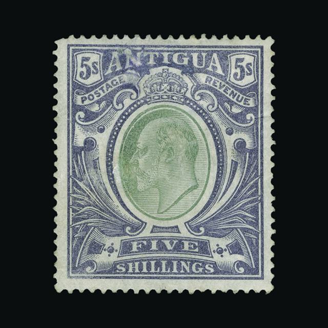 Lot 490 - antigua 1903-07 - UPA UPA Auction UPA 95 Lot 490 - antigua 1903-07 - UPA UPA Auction UPA 95