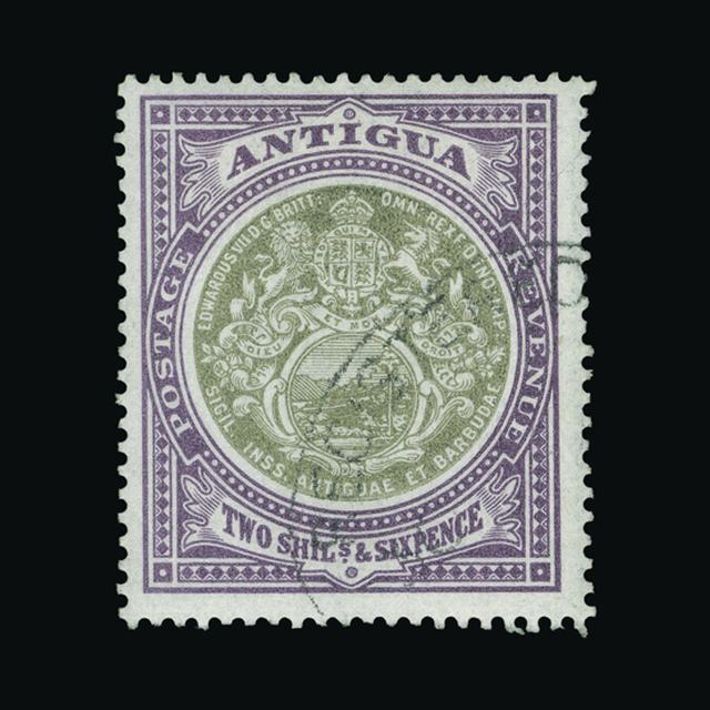 Lot 496 - antigua 1903-07 - UPA UPA Auction UPA 95 Lot 496 - antigua 1903-07 - UPA UPA Auction UPA 95