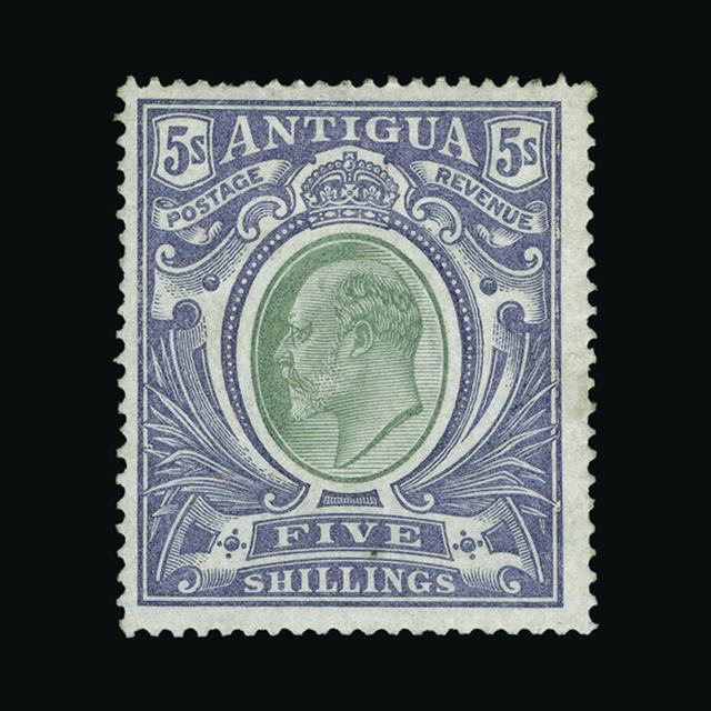 Lot 497 - antigua 1903-07 - UPA UPA Auction UPA 95 Lot 497 - antigua 1903-07 - UPA UPA Auction UPA 95