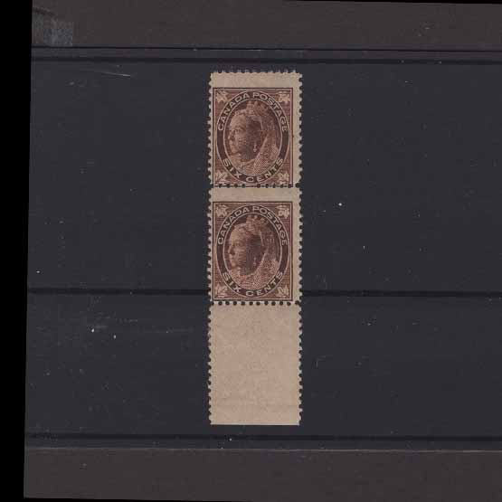 Lot 5597 - Canada 1897-98 - UPA UPA Auction UPA 95 Lot 5597 - Canada 1897-98 - UPA UPA Auction UPA 95