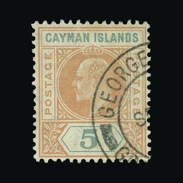 Lot 6479 - cayman islands 1907 -  UPA UPA Auction UPA 95