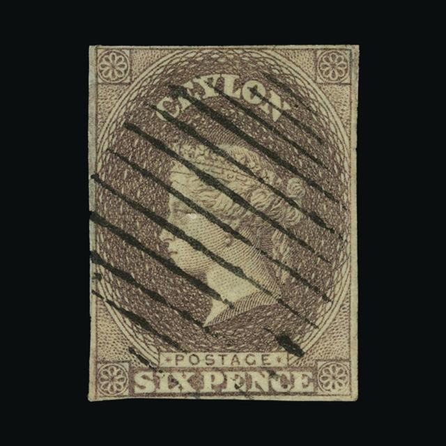 Lot 6579 - Ceylon 1857 - UPA UPA Auction UPA 95 Lot 6579 - Ceylon 1857 - UPA UPA Auction UPA 95