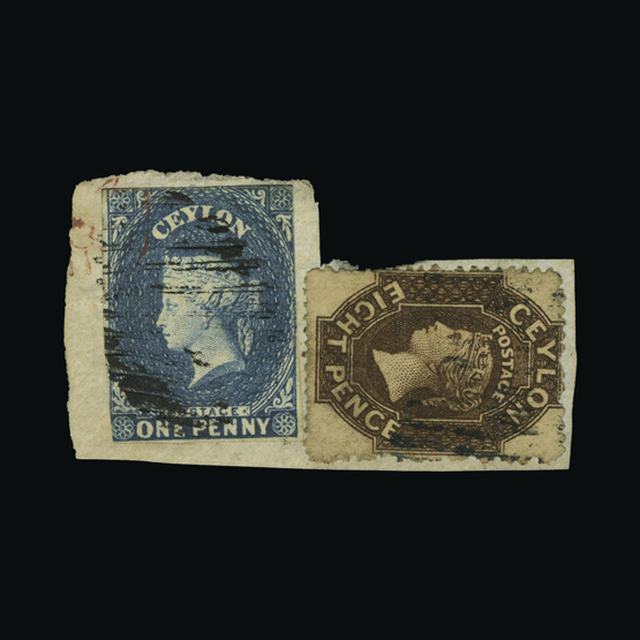 Lot 6581 - Ceylon 1857 - UPA UPA Auction UPA 95 Lot 6581 - Ceylon 1857 - UPA UPA Auction UPA 95