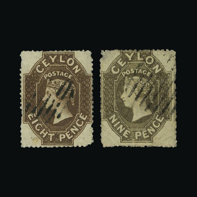 Lot 6599 - Ceylon 1861-64 - UPA UPA Auction UPA 95 Lot 6599 - Ceylon 1861-64 - UPA UPA Auction UPA 95