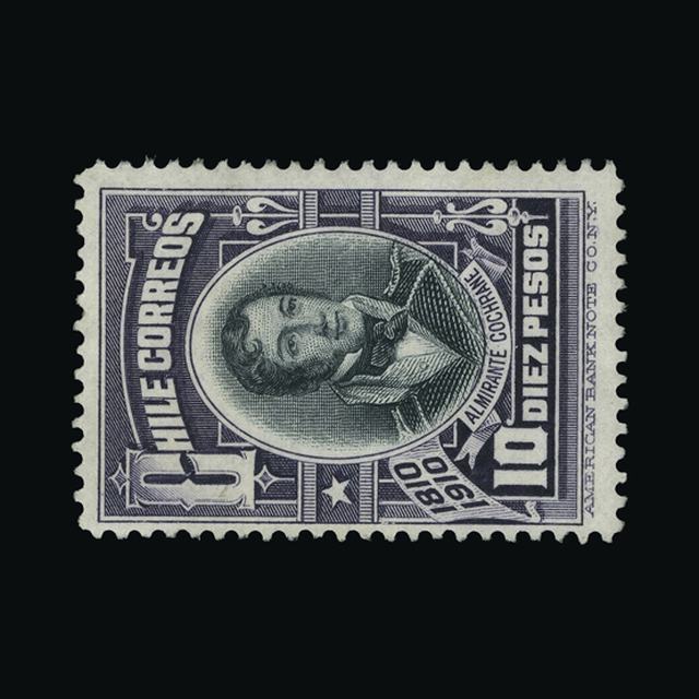 Lot 6840 - Chile 1910 - UPA UPA Auction UPA 95 Lot 6840 - Chile 1910 - UPA UPA Auction UPA 95