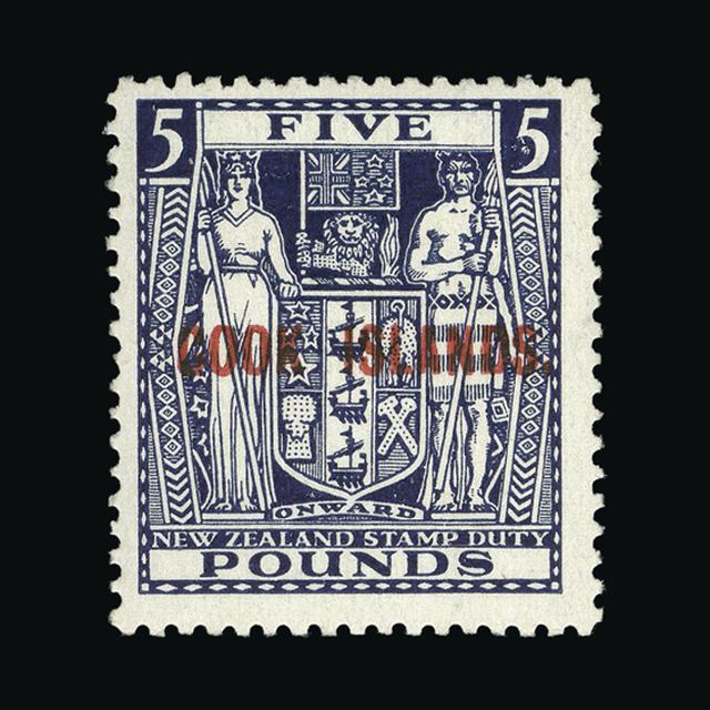 Lot 7181 - cook islands 1943-44 -  UPA UPA Auction UPA 95