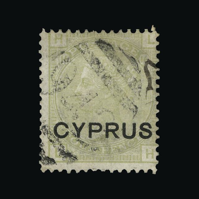 Lot 7296 - Cyprus 1880 - UPA UPA Auction UPA 95 Lot 7296 - Cyprus 1880 - UPA UPA Auction UPA 95