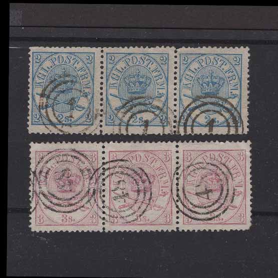 Lot 7795 - Denmark 1864-70 - UPA UPA Auction UPA 95 Lot 7795 - Denmark 1864-70 - UPA UPA Auction UPA 95