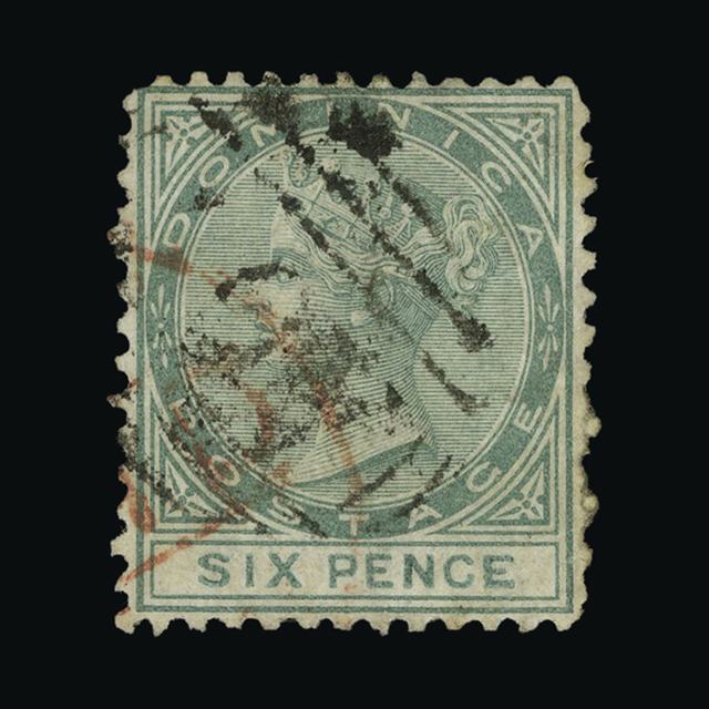Lot 7914 - dominica 1874 - UPA UPA Auction UPA 95 Lot 7914 - dominica 1874 - UPA UPA Auction UPA 95