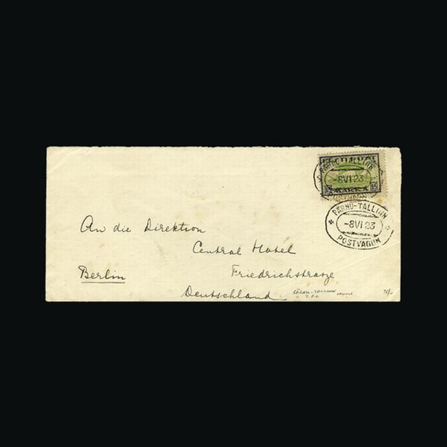 Lot 8200 - Estonia - Railway TPOs 1923 - UPA UPA Auction UPA 95 Lot 8200 - Estonia - Railway TPOs 1923 - UPA UPA Auction UPA 95