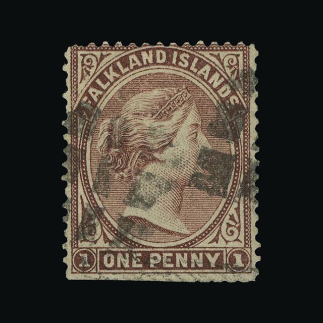 Lot 8207 - falkland islands 1878 - UPA UPA Auction UPA 95 Lot 8207 - falkland islands 1878 - UPA UPA Auction UPA 95
