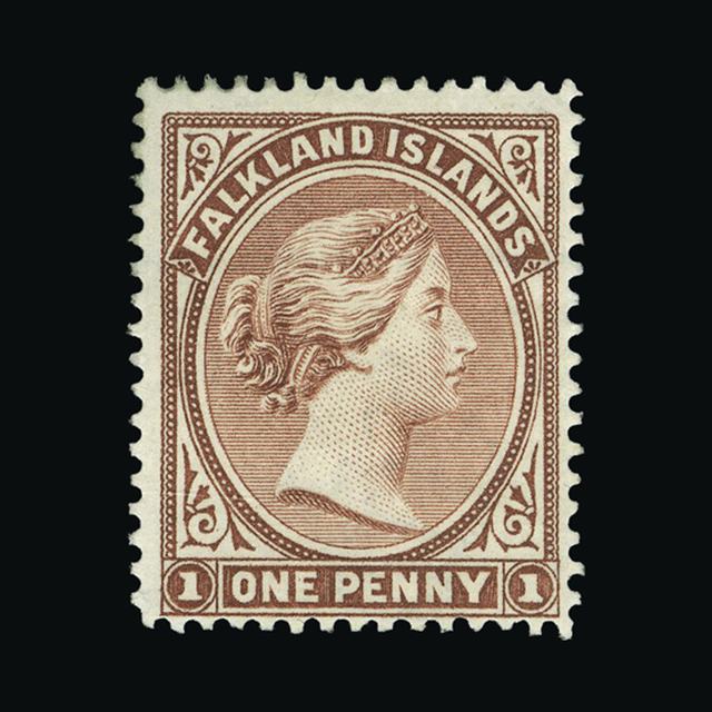 Lot 8222 - falkland islands 1882 - UPA UPA Auction UPA 95 Lot 8222 - falkland islands 1882 - UPA UPA Auction UPA 95