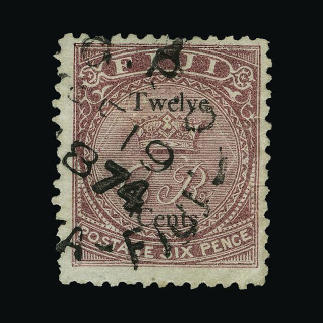 Lot 9090 - fiji 1872 - UPA UPA Auction UPA 95 Lot 9090 - fiji 1872 - UPA UPA Auction UPA 95