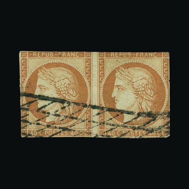 Lot 9328 - France 1850 - UPA UPA Auction UPA 95 Lot 9328 - France 1850 - UPA UPA Auction UPA 95