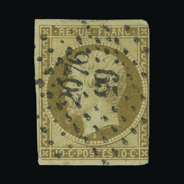 Lot 9333 - France 1852 - UPA UPA Auction UPA 95 Lot 9333 - France 1852 - UPA UPA Auction UPA 95