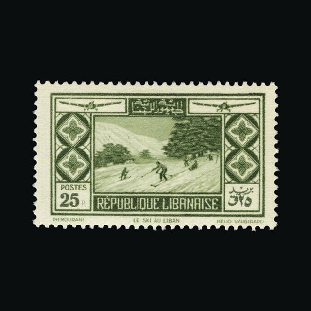 Lot 9960 - France - Colonies - Lebanon 1936 - UPA UPA Auction UPA 95 Lot 9960 - France - Colonies - Lebanon 1936 - UPA UPA Auction UPA 95