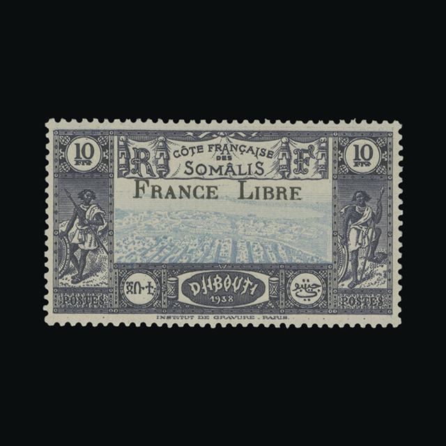 Lot 10600 - France - Colonies - Somali Coast 1942 - UPA UPA Auction UPA 96 Lot 10600 - France - Colonies - Somali Coast 1942 - UPA UPA Auction UPA 96
