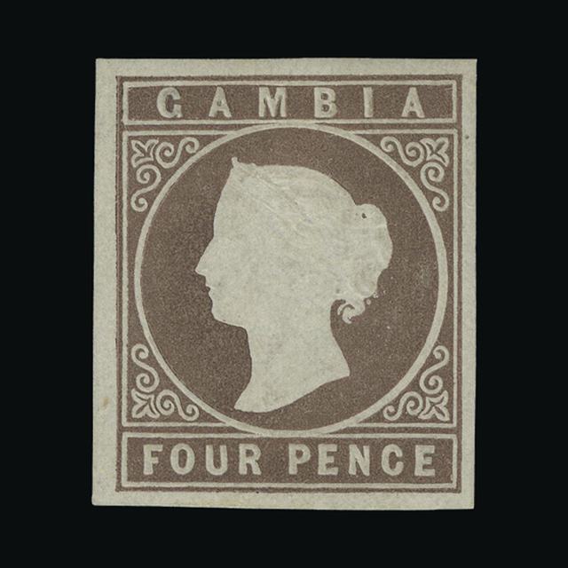 Lot 10666 - gambia 1869-72 - UPA UPA Auction UPA 96 Lot 10666 - gambia 1869-72 - UPA UPA Auction UPA 96