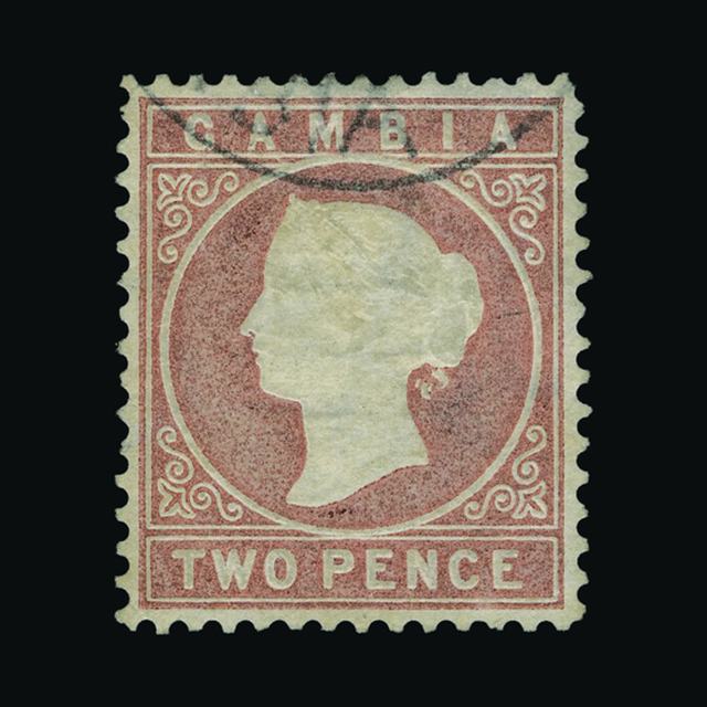 Lot 10675 - gambia 1880-81 - UPA UPA Auction UPA 96 Lot 10675 - gambia 1880-81 - UPA UPA Auction UPA 96