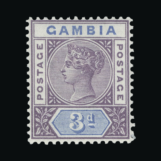Lot 10687 - gambia 1898 - UPA UPA Auction UPA 96 Lot 10687 - gambia 1898 - UPA UPA Auction UPA 96