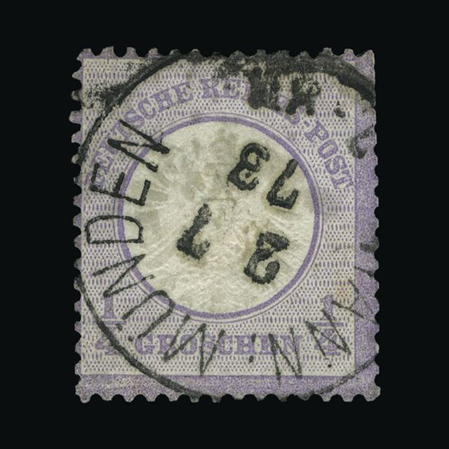 Lot 10983 - Germany - 1871 to 1945 1872 - UPA UPA Auction UPA 96 Lot 10983 - Germany - 1871 to 1945 1872 - UPA UPA Auction UPA 96