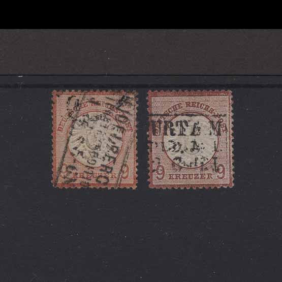 Lot 10986 - Germany - 1871 to 1945 1872 - UPA UPA Auction UPA 96 Lot 10986 - Germany - 1871 to 1945 1872 - UPA UPA Auction UPA 96