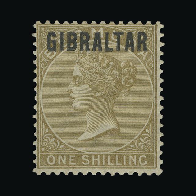 Lot 11513 - Gibraltar 1886 - UPA UPA Auction UPA 96 Lot 11513 - Gibraltar 1886 - UPA UPA Auction UPA 96