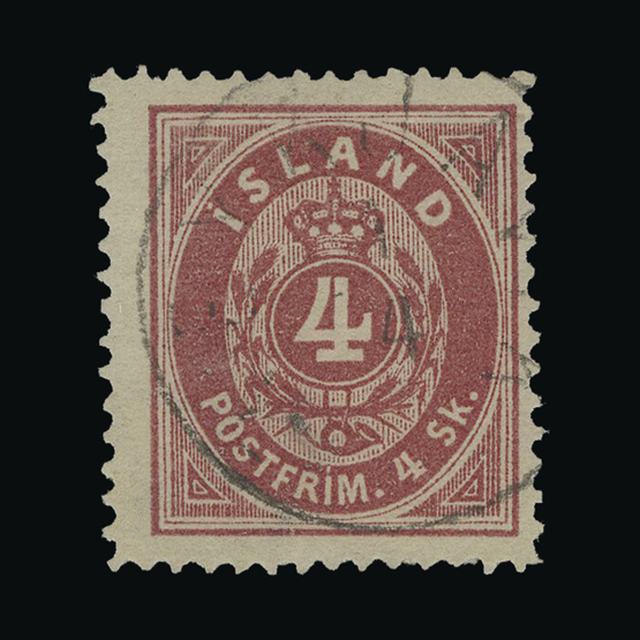 Lot 16452 - Iceland 1873 - UPA UPA Auction UPA 96 Lot 16452 - Iceland 1873 - UPA UPA Auction UPA 96