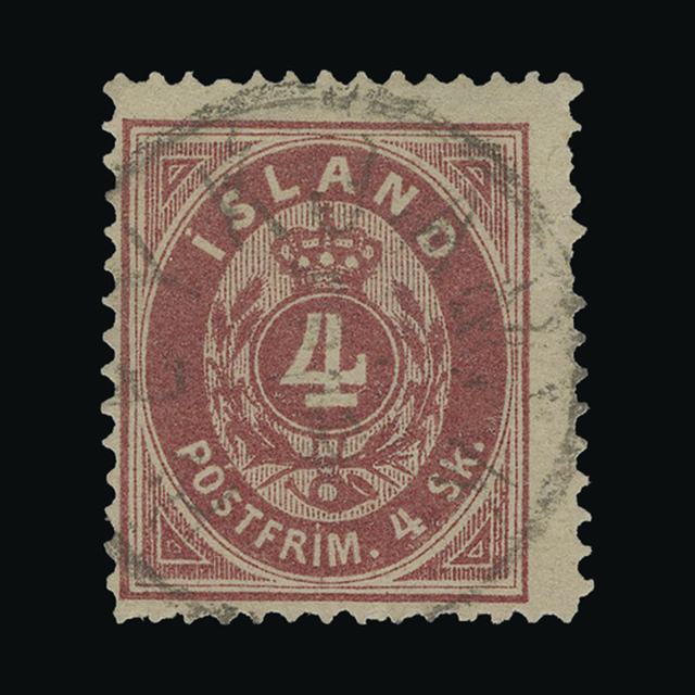 Lot 16454 - Iceland 1873 - UPA UPA Auction UPA 96 Lot 16454 - Iceland 1873 - UPA UPA Auction UPA 96