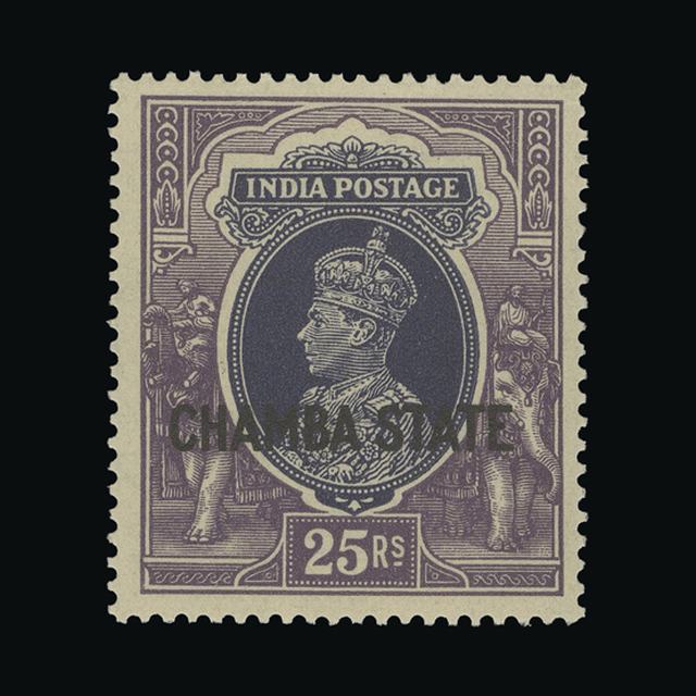 Lot 16835 - India - States - Chamba 1938 - UPA UPA Auction UPA 96 Lot 16835 - India - States - Chamba 1938 - UPA UPA Auction UPA 96