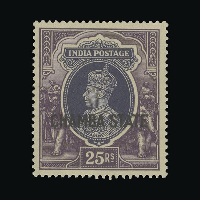 Lot 16836 - India - States - Chamba 1938 - UPA UPA Auction UPA 96 Lot 16836 - India - States - Chamba 1938 - UPA UPA Auction UPA 96