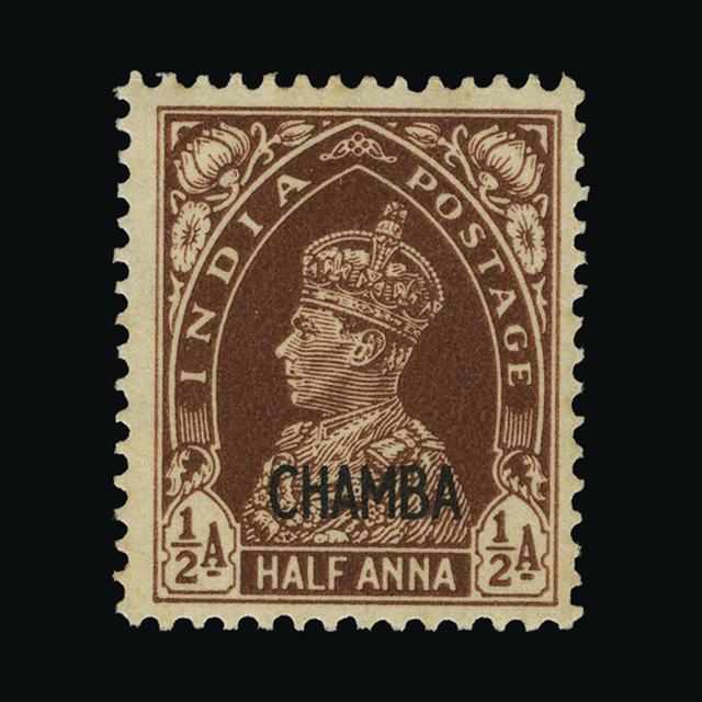 Lot 16851 - India - States - Chamba 1942-47 - UPA UPA Auction UPA 96 Lot 16851 - India - States - Chamba 1942-47 - UPA UPA Auction UPA 96
