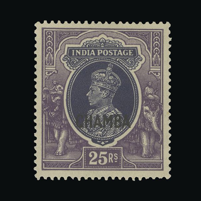 Lot 16852 - India - States - Chamba 1942-47 - UPA UPA Auction UPA 96 Lot 16852 - India - States - Chamba 1942-47 - UPA UPA Auction UPA 96