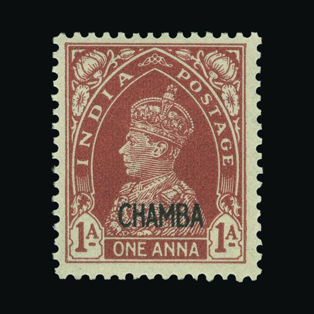 Lot 16853 - India - States - Chamba 1942-47 - UPA UPA Auction UPA 96 Lot 16853 - India - States - Chamba 1942-47 - UPA UPA Auction UPA 96