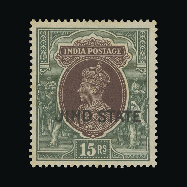 Lot 16937 - India - States - Jind 1937-38 - UPA UPA Auction UPA 96 Lot 16937 - India - States - Jind 1937-38 - UPA UPA Auction UPA 96