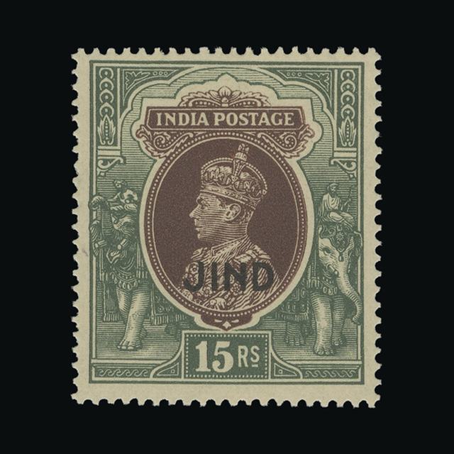 Lot 16947 - India - States - Jind 1941 - UPA UPA Auction UPA 96 Lot 16947 - India - States - Jind 1941 - UPA UPA Auction UPA 96