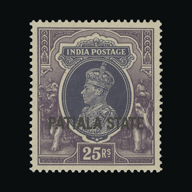 Lot 16985 - India - States - Patiala 1937-38 - UPA UPA Auction UPA 96 Lot 16985 - India - States - Patiala 1937-38 - UPA UPA Auction UPA 96