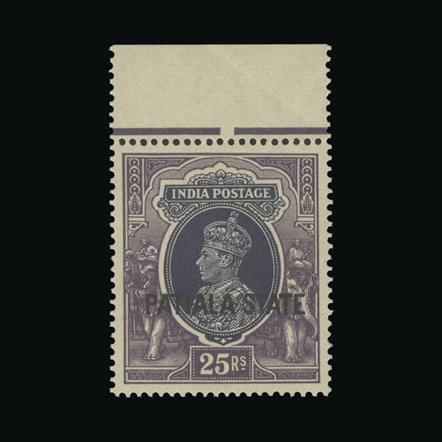 Lot 16987 - India - States - Patiala 1937-38 - UPA UPA Auction UPA 96 Lot 16987 - India - States - Patiala 1937-38 - UPA UPA Auction UPA 96