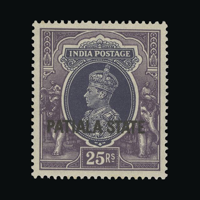 Lot 16988 - India - States - Patiala 1937-38 - UPA UPA Auction UPA 96 Lot 16988 - India - States - Patiala 1937-38 - UPA UPA Auction UPA 96