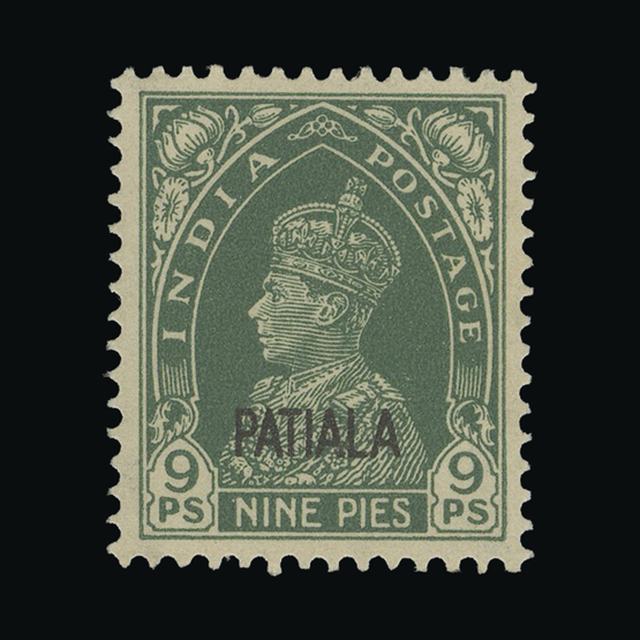 Lot 17002 - India - States - Patiala 1941-46 - UPA UPA Auction UPA 96 Lot 17002 - India - States - Patiala 1941-46 - UPA UPA Auction UPA 96