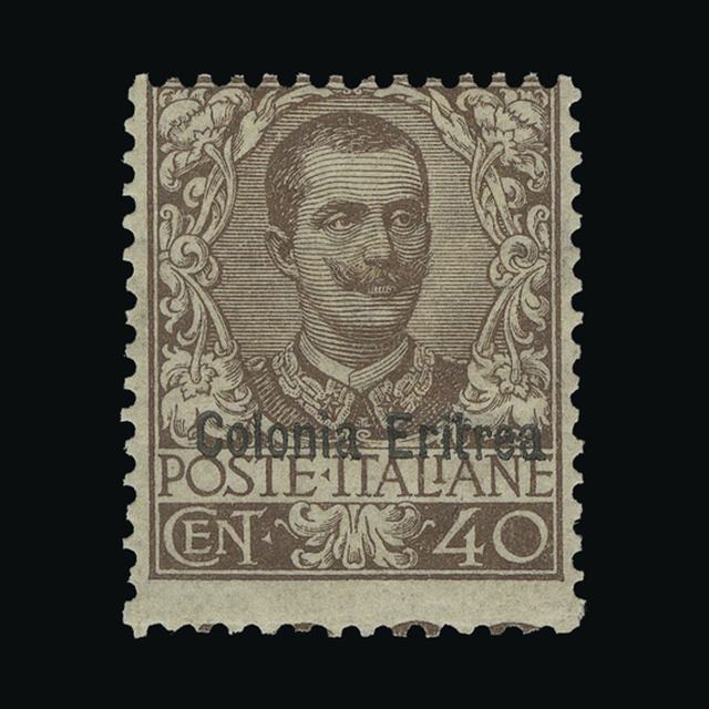Lot 17363 - Italy - Colonies - Eritrea 1903 -  UPA UPA Auction UPA 96