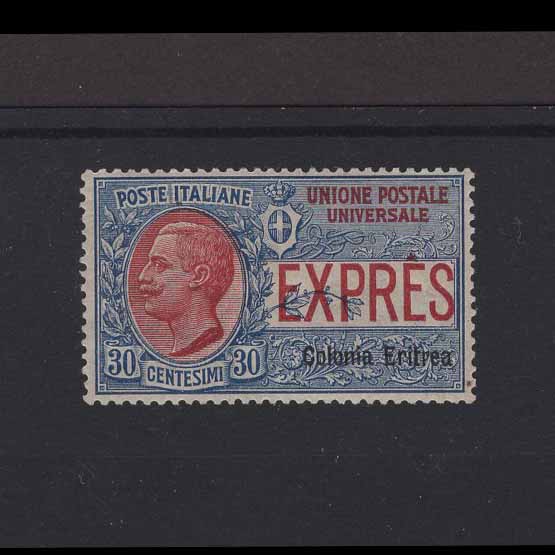 Lot 17370 - Italy - Colonies - Eritrea 1909 -  UPA UPA Auction UPA 96