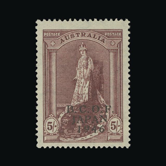 Lot 1754 - Australia - BCOF 1946-47 - UPA UPA Auction UPA 96 Lot 1754 - Australia - BCOF 1946-47 - UPA UPA Auction UPA 96