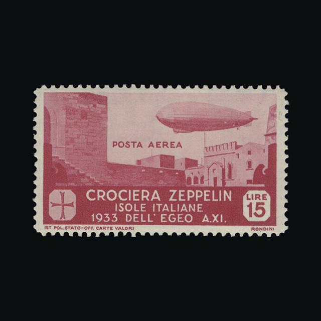 Lot 17556 - Italy - Occupation of Dodecanese Islands 1933 - UPA UPA Auction UPA 96 Lot 17556 - Italy - Occupation of Dodecanese Islands 1933 - UPA UPA Auction UPA 96