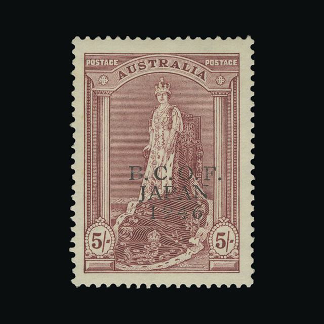 Lot 1760 - Australia - BCOF 1947 - UPA UPA Auction UPA 96 Lot 1760 - Australia - BCOF 1947 - UPA UPA Auction UPA 96
